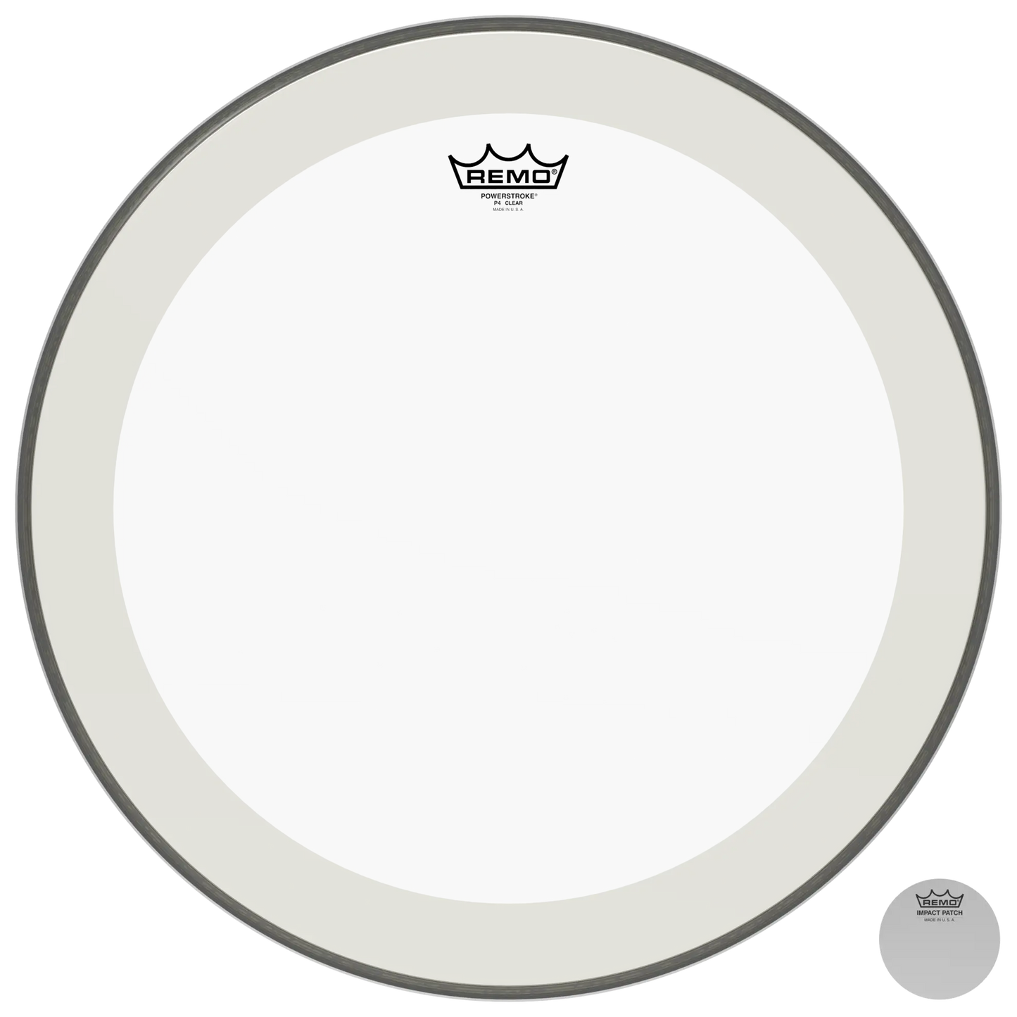 Remo 20" Powerstroke P4 Clear Bass Drumhead