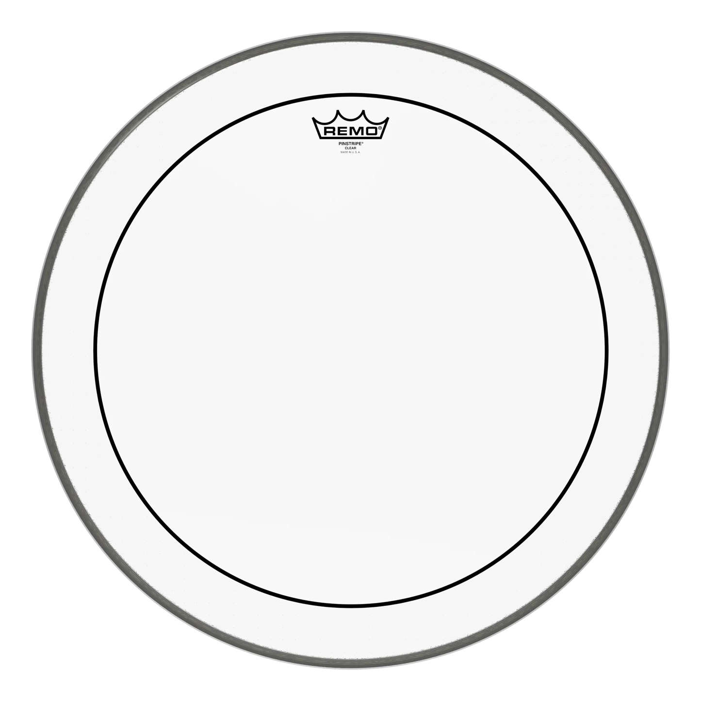 Remo 20" Pinstripe Clear Bass Drumhead