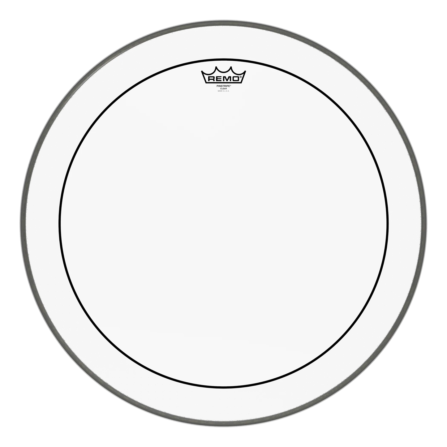 Remo 22" Pinstripe Clear Bass Drumhead