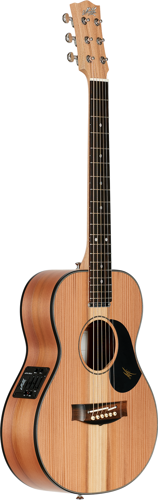 Maton RM-6 Mini Redwood Acoustic Electric Guitar in Natural