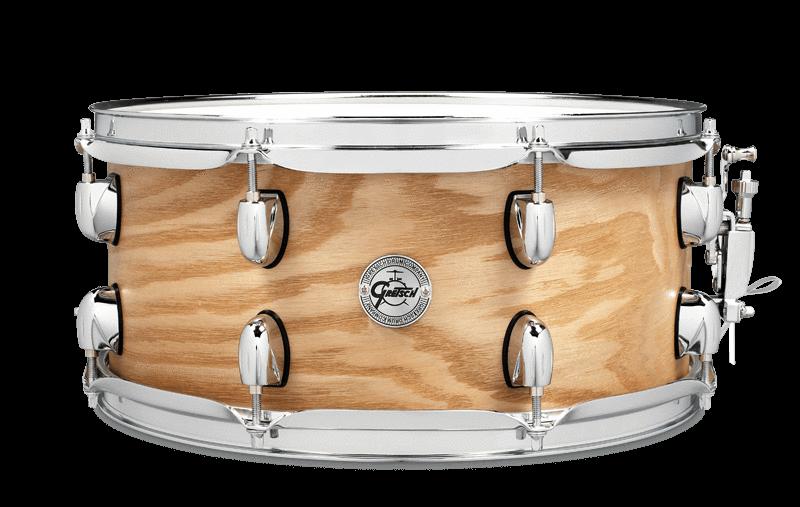 Gretsch Full Range Series 6.5" x 14" Satin Natural Ash Snare Drum