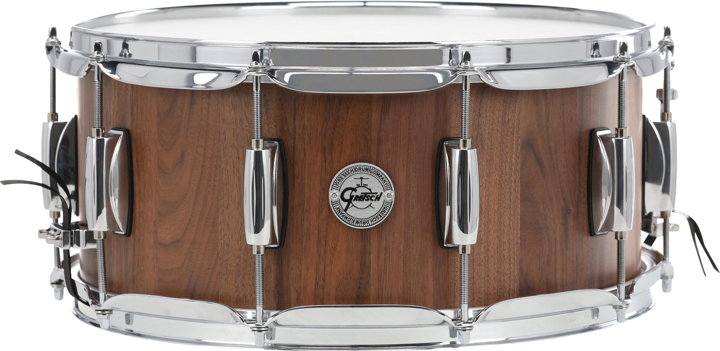 Gretsch FR 14" x 6.5" Walnut Stave Snare Drum