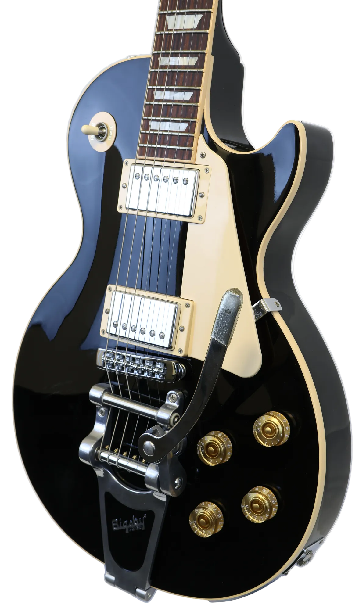 Gibson Les Paul Traditional Bigsby (2011) in Ebony (Second Hand)