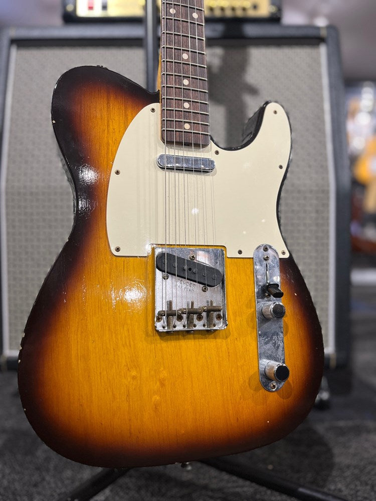 Fender Custom Shop '59 Telecaster Journeyman Relic Aged Faded Choc Sunburst (Second Hand)