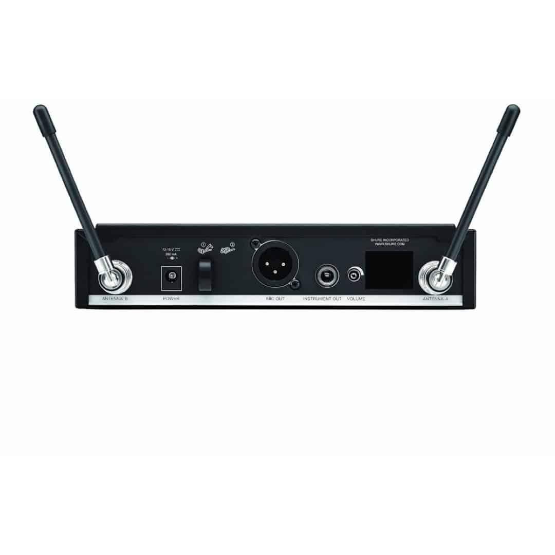 Shure Wireless 1/2R Handheld System BLX2 Tx; BETA58 Mic; BLX4R Rx Auto Setup 614-638MHz