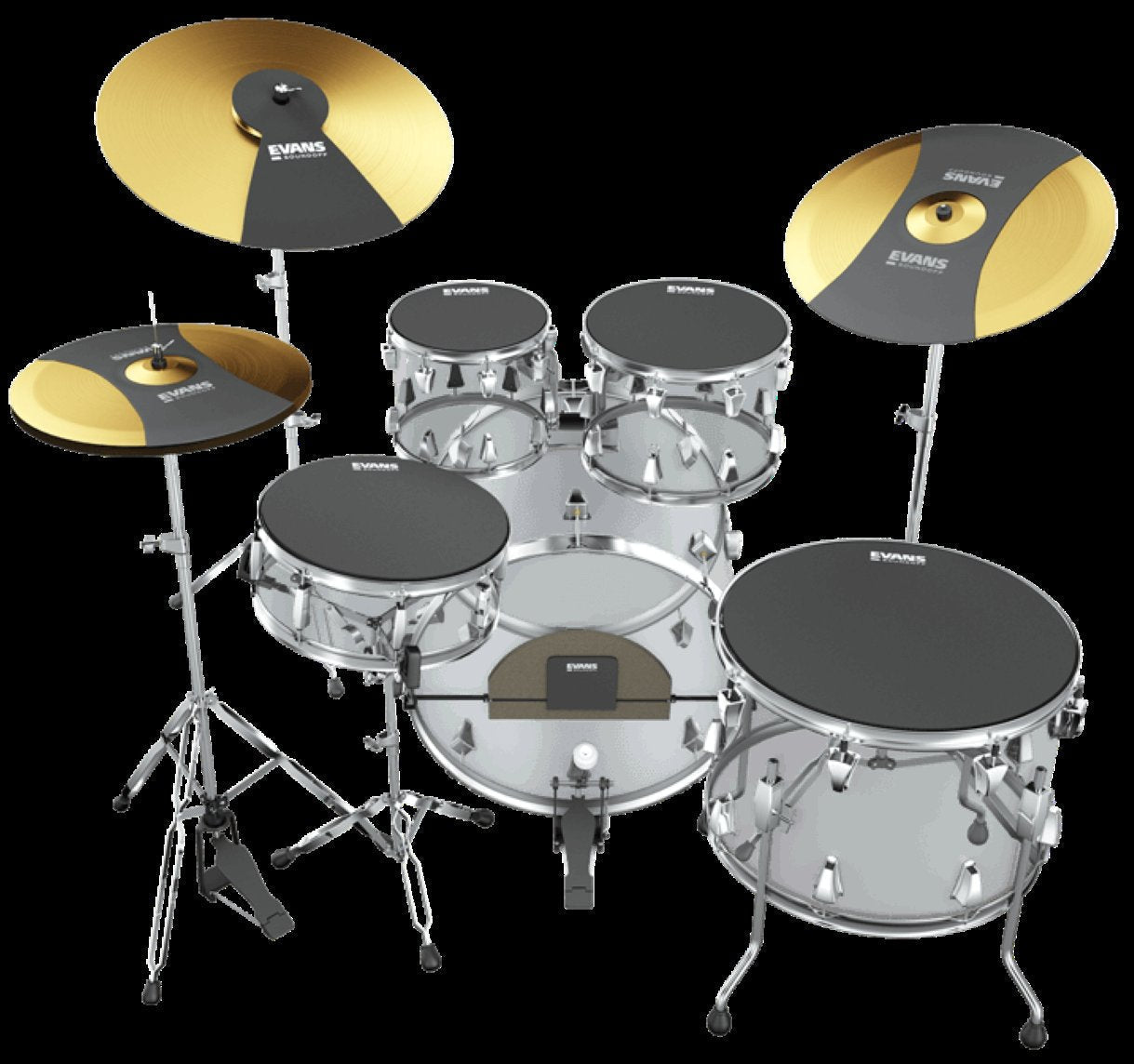 Evans Sound Off Drum Mutes Standard Box Set