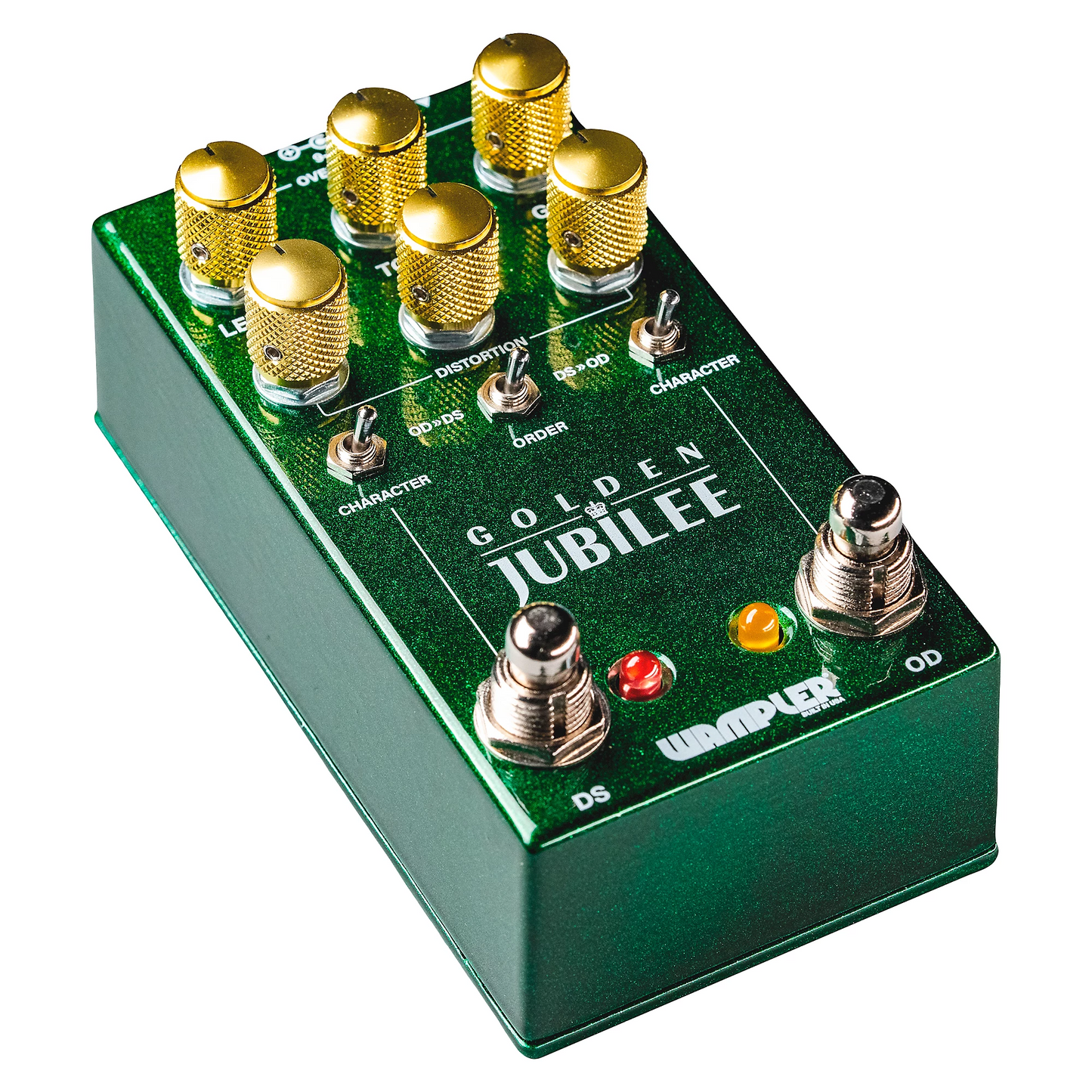 Wampler Golden Jubilee Dual Channel Overdive And Distortion Pedal
