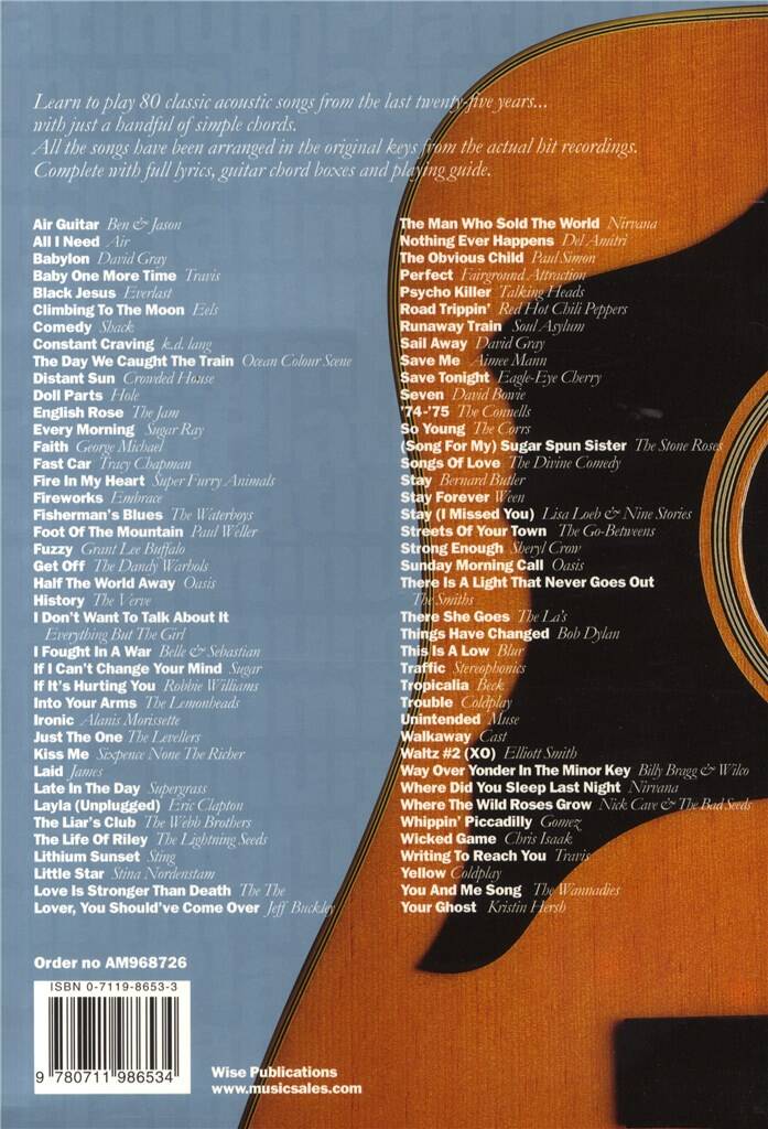 The Big Acoustic Guitar Chord Songbook Platinum Edition