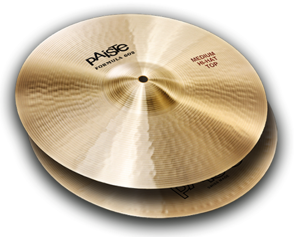 Paiste 15" Formula 602 Classic Medium HiHats