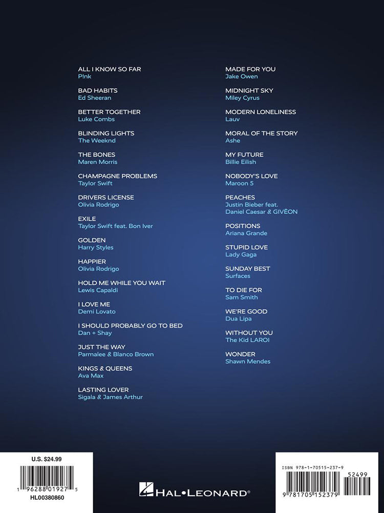 Today's Hits 30 Streaming Favorites PVG