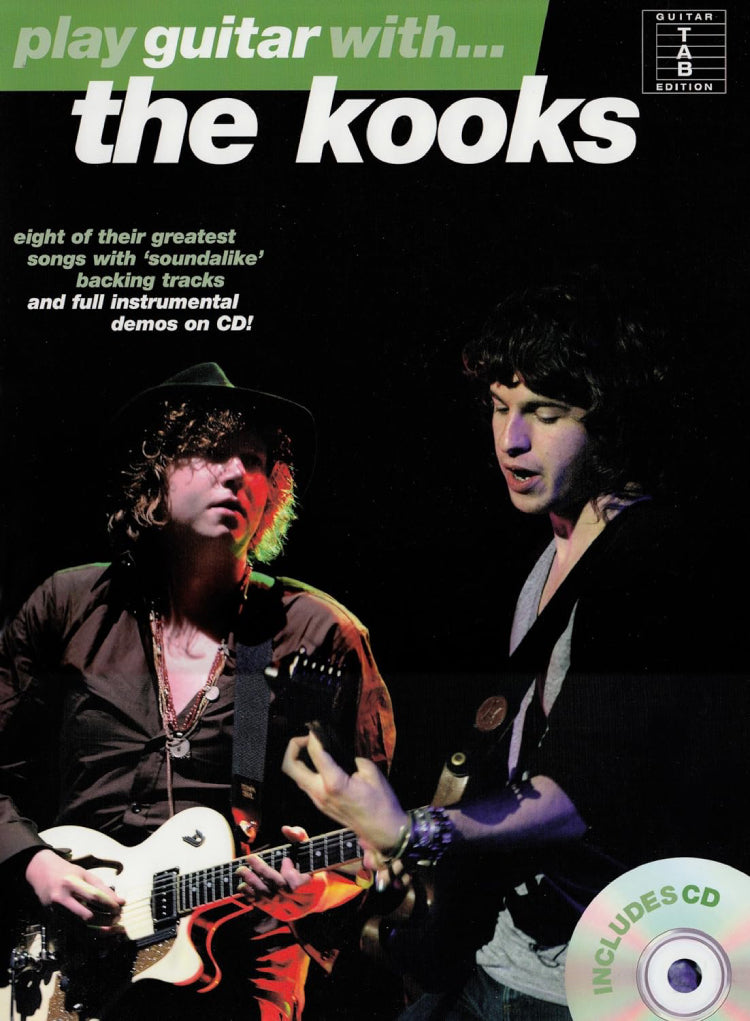 Play Guitar With The Kooks Tab Bk/Cd