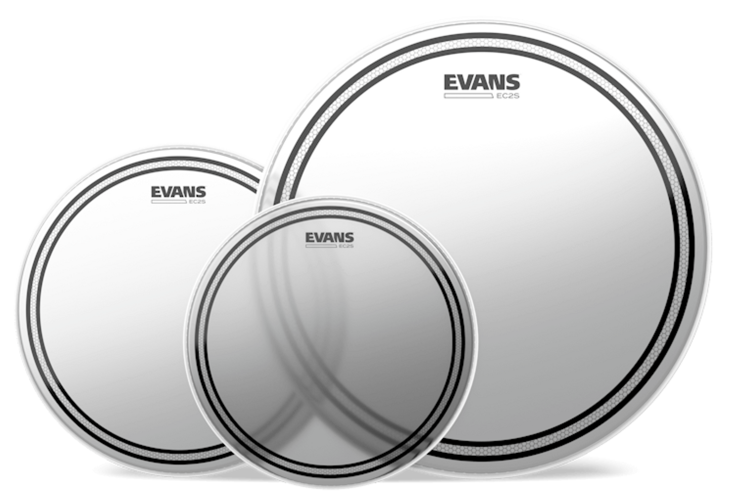 Evans Drumheads EC2S Frosted Pack 10", 12" and 14"