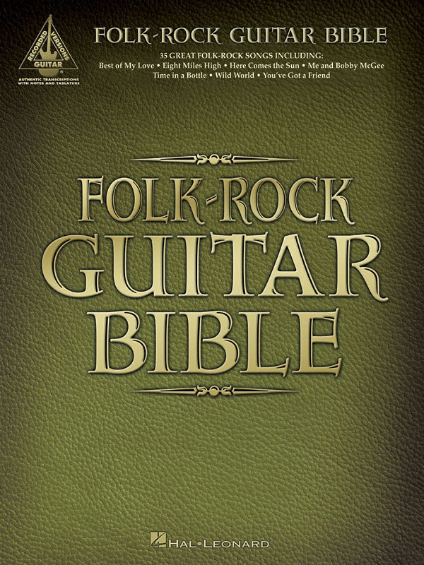 Folk Rock Guitar Bible Recorded Version Guitar Tab