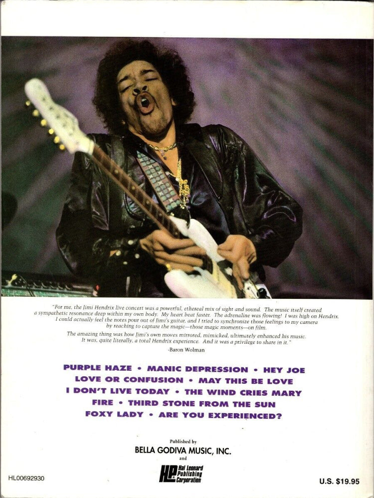 Jimi Hendrix Are You Experienced Recorded Version Guitar Bass Drums Tab