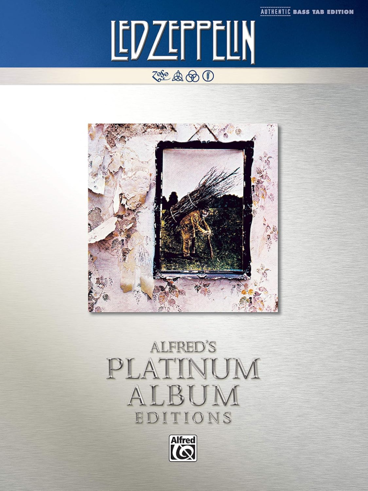 Led Zeppelin IV Authentic Bass TAB Platinum Album