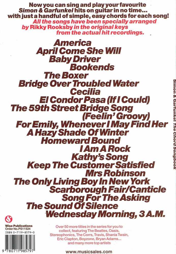Simon & Garfunkel The Chord Songbook