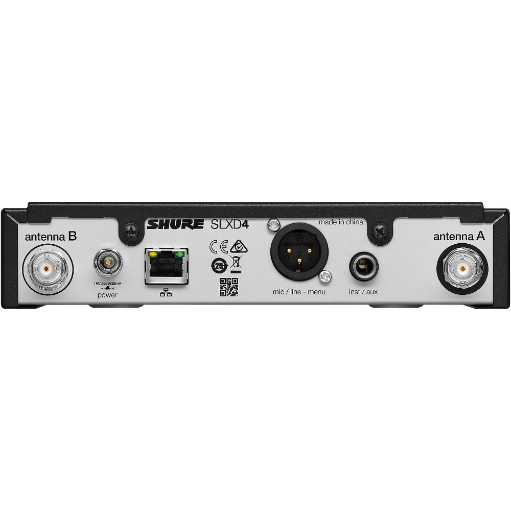 Shure SLXD14/SM35 Wireless System with SLXD1 Bodypack Transmitter and SM35 Headset Microphone Freq H57 = 520-564MHz