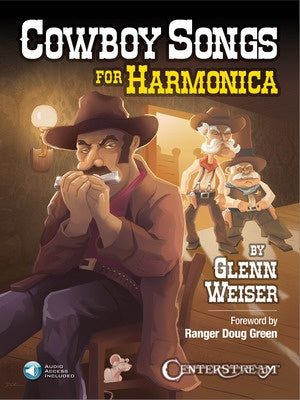 COWBOY SONGS FOR HARMONICA BK/OLA