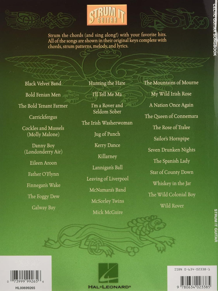 Celtic Guitar Songbook Strum IT Guitar