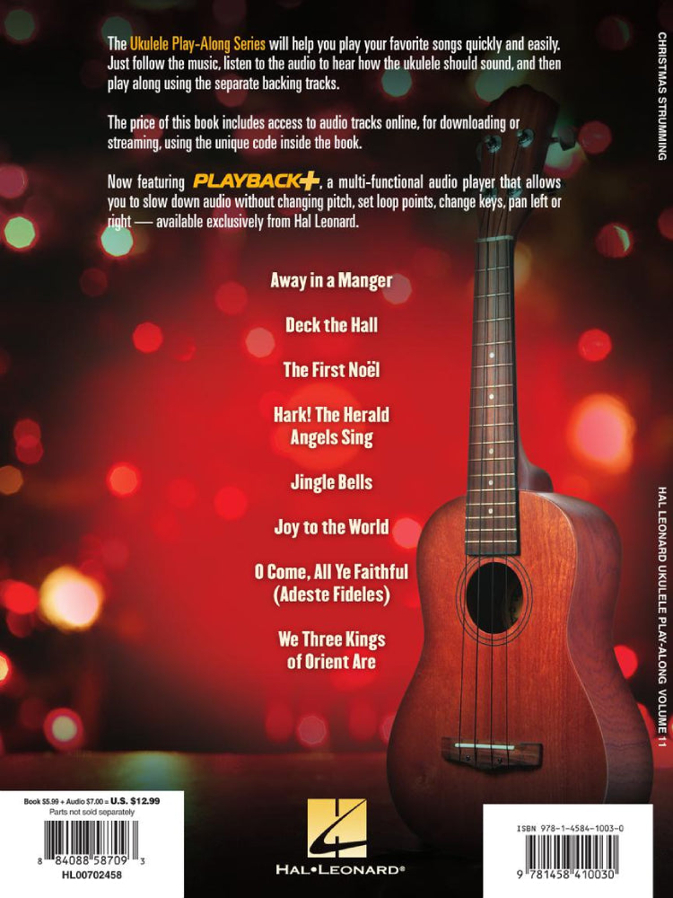 Christmas Strumming Ukulele Play Along Volume 11 Bk/Ola
