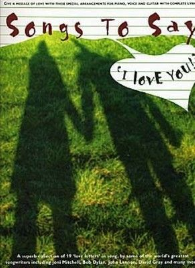 Songs to Say I Love You PVG