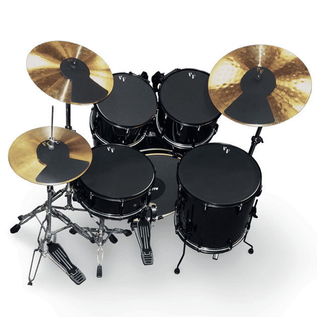 Vic Firth Mute Prepack 12”, 13”, 14”, 16", 22", Hi-Hat And Cymbals (2)