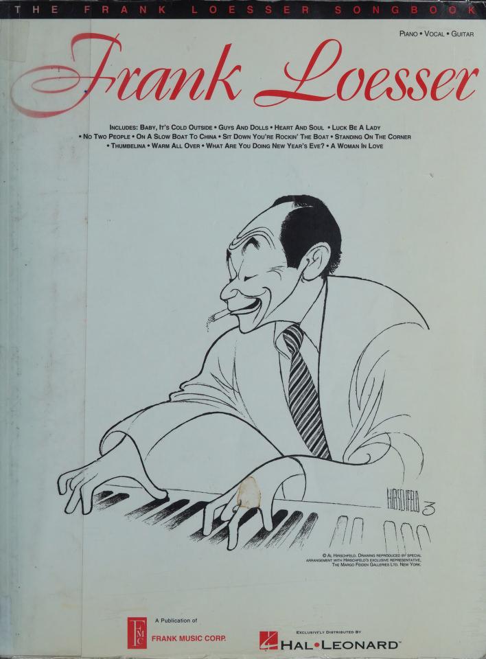 The Frank Loesser Songbook PVG