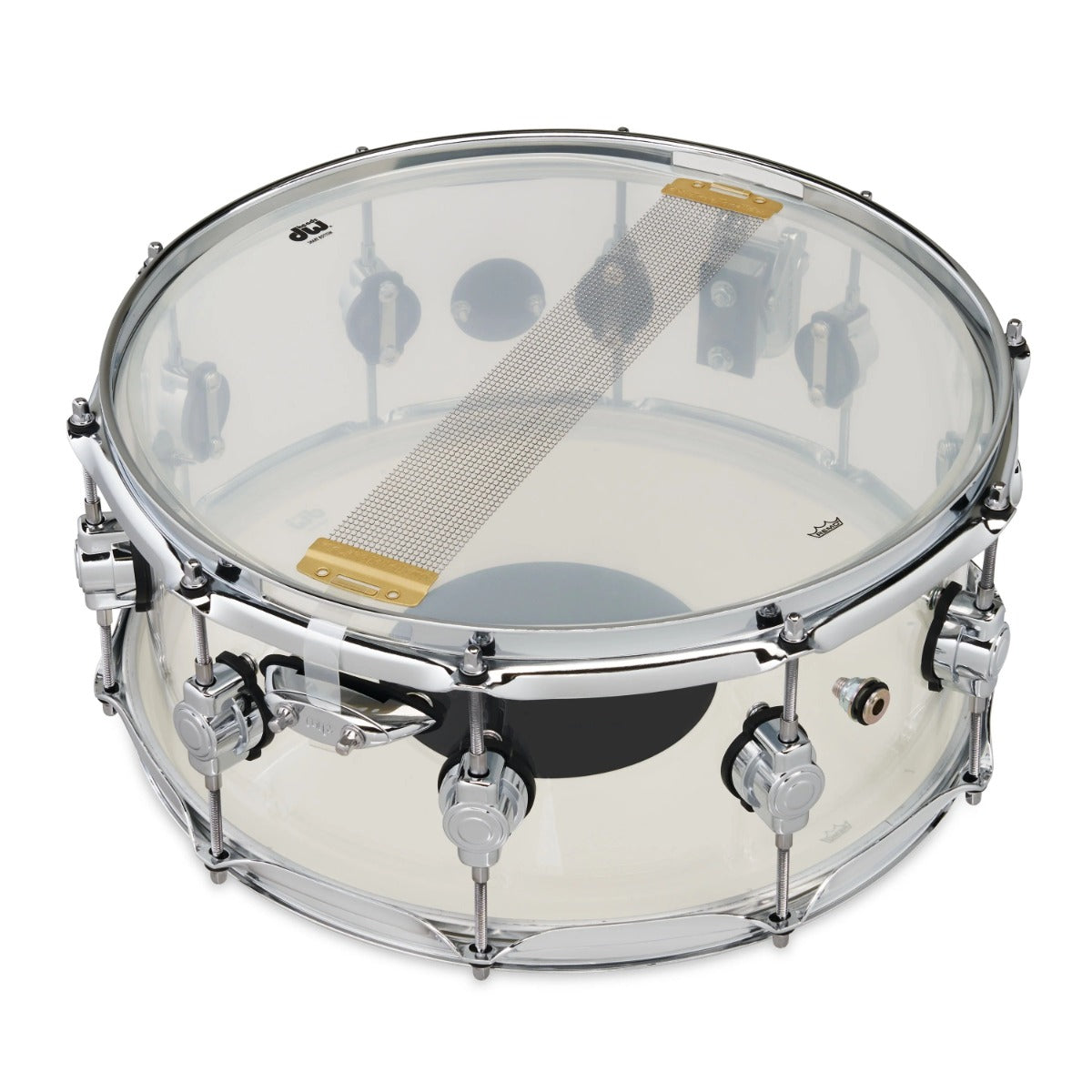 DW Design 5.5" x 14" Clear Acrylic Snare Drum