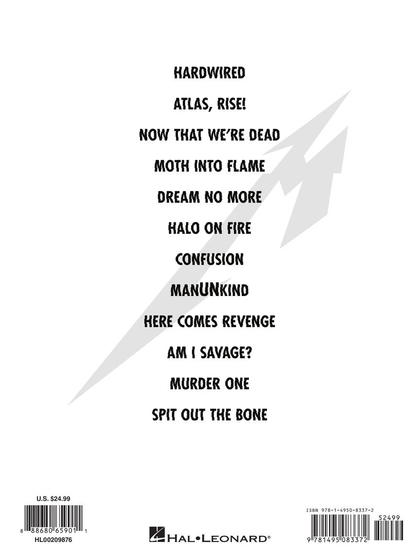 Metallica Hardwired To Self Destruct Guitar Tab