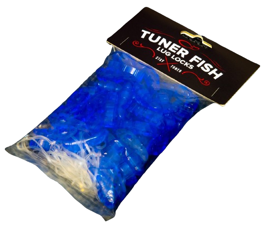 Tuner Fish TFBL4 Lug Locks 4 Pack in Blue