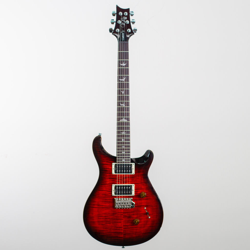 PRS Guitars SE Custom 24 in Orange Tiger Smoked Burst