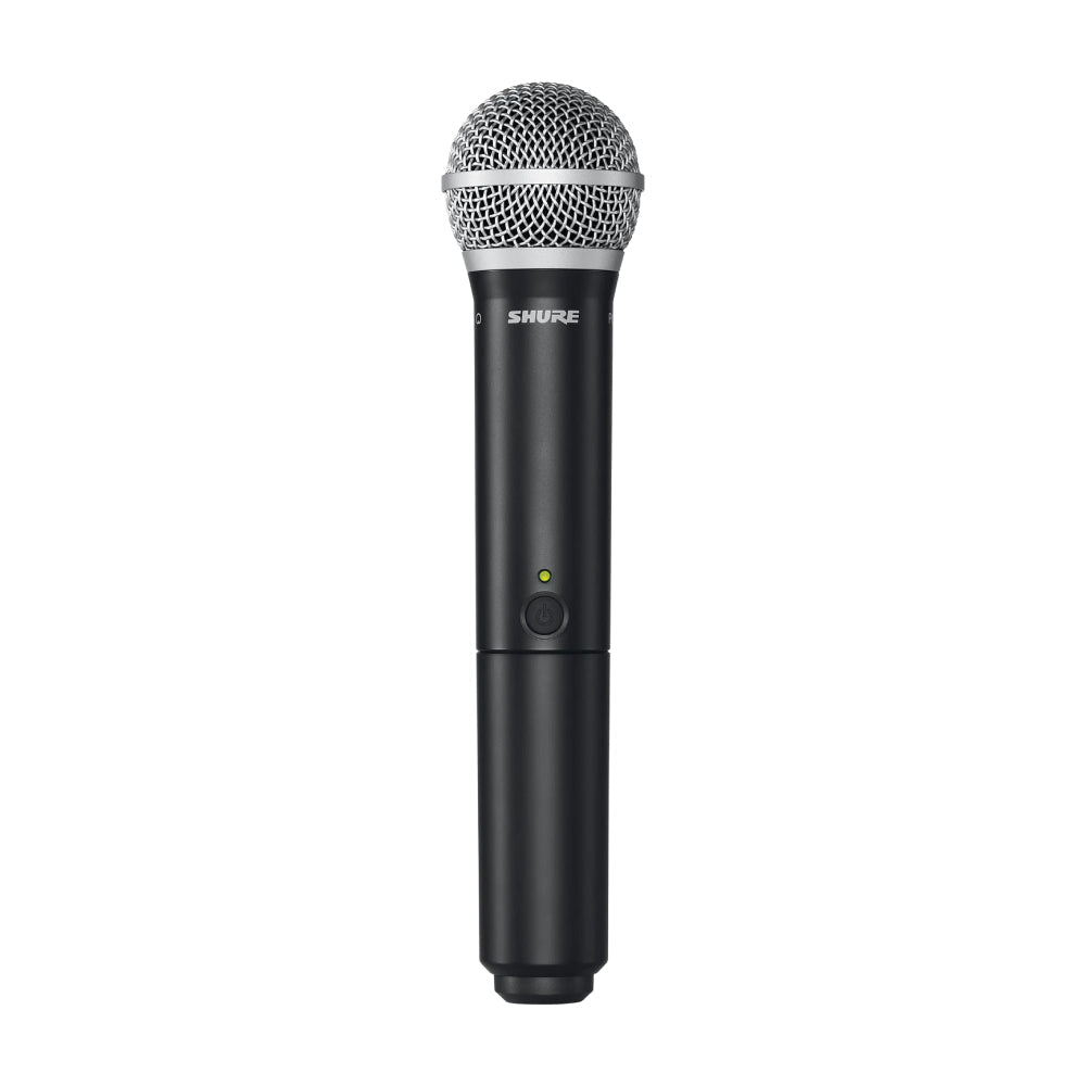 Shure BLX1288 PG58 & CVL Dual Channel Wireless Combo Mic System 614-638MHz