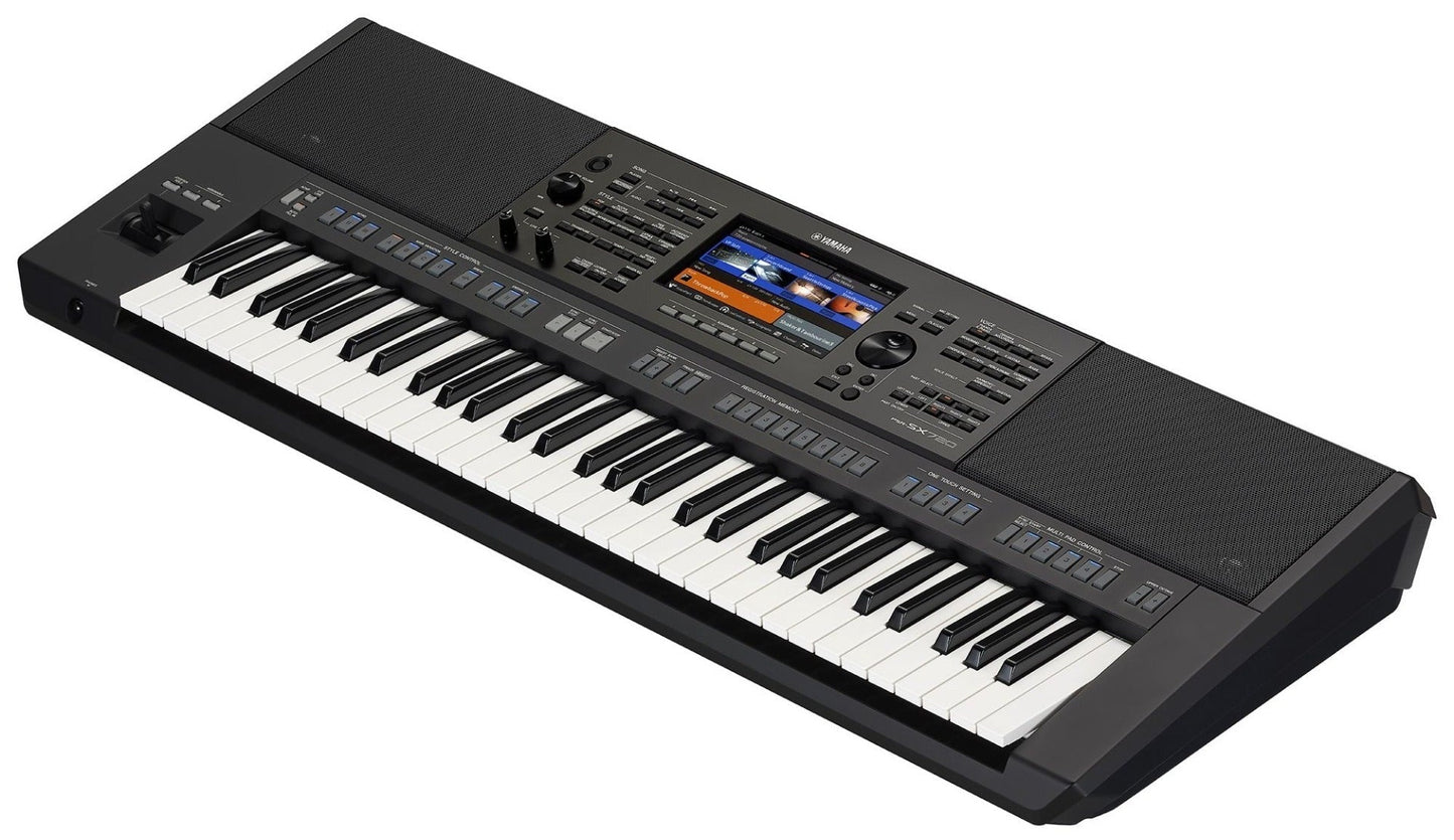 Yamaha PSR-SX720 61 Key Digital Arranger Keyboard in Black