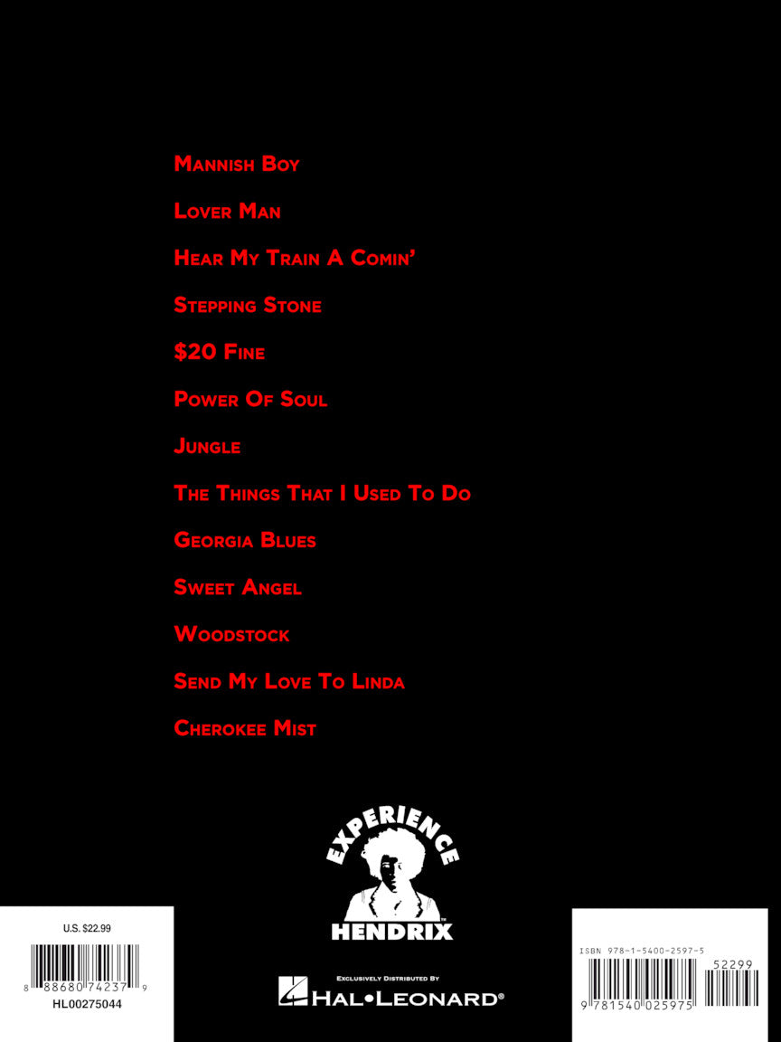 Jimi Hendrix Both Sides Of The Sky Guitar Tab RV