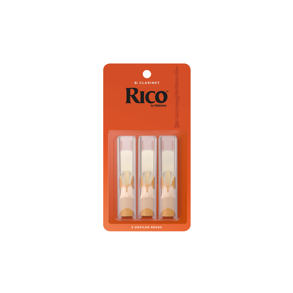 Rico By D'Addario Strength 3.0 3 Pack Bb Clarinet Reeds