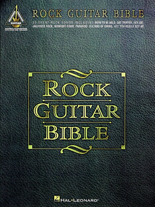 Rock Guitar Bible Recorded Version Guitar Tab