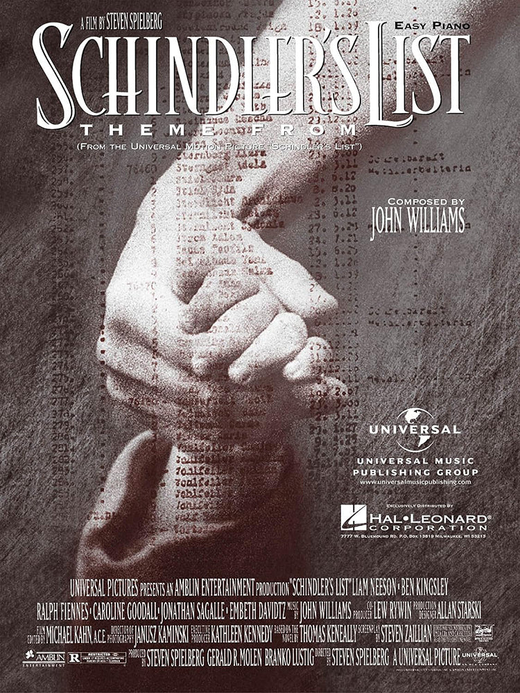 Theme from Schindler's List Easy Piano