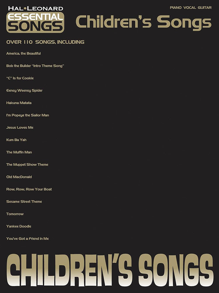 Children's Songs Essential Songs PVG
