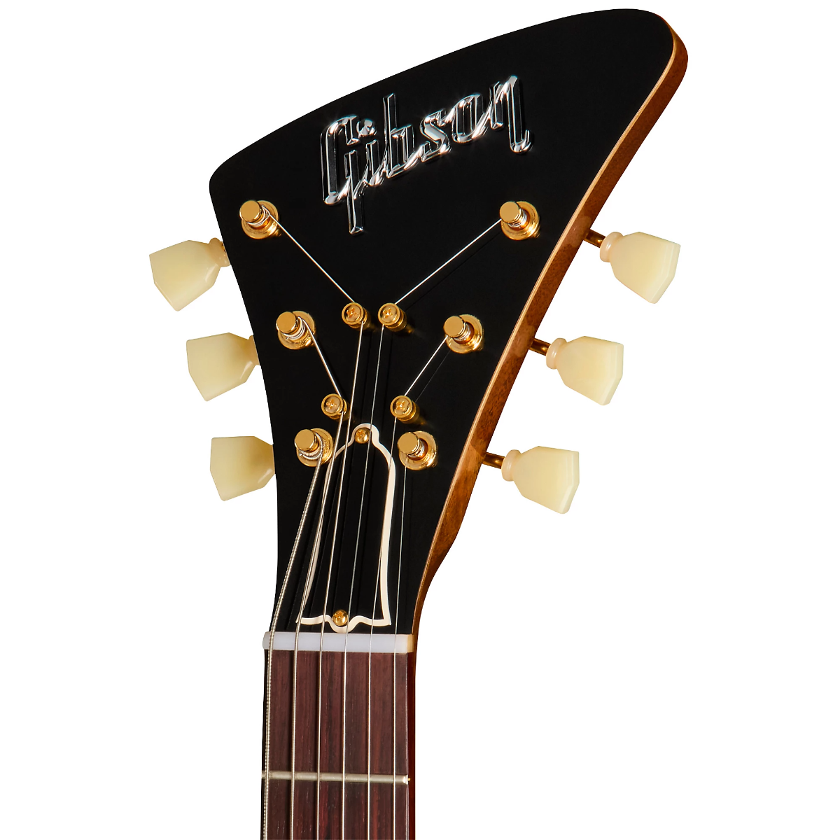 Gibson Custom 1957 Mahogany Moderne Reissue Electric Guitar in Antique Natural