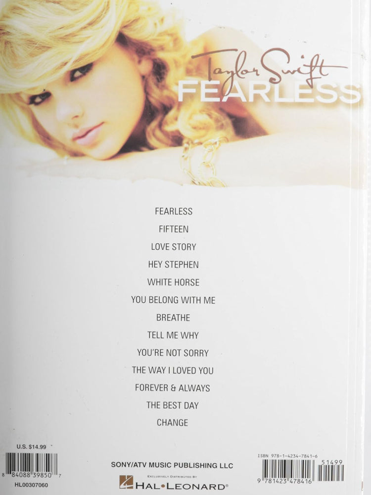 Taylor Swift Fearless Easy Piano