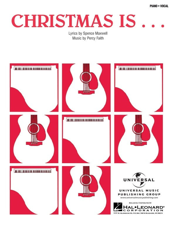 Christmas Is PVG Single Sheet