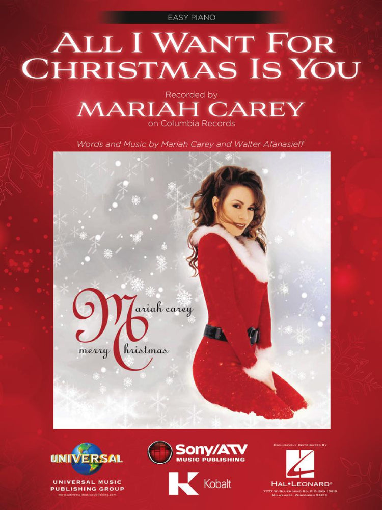 All I Want for Christmas Is You S/S EASY PIANO