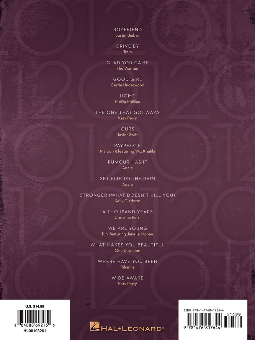 Top Hits Of 2012 PVG