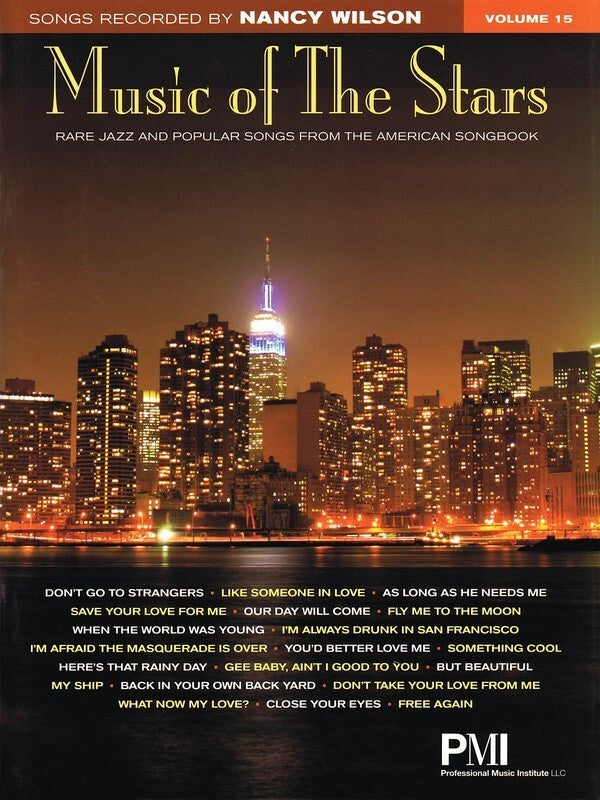 Music Of The Stars Volume 15 Nancy Wilson PVG
