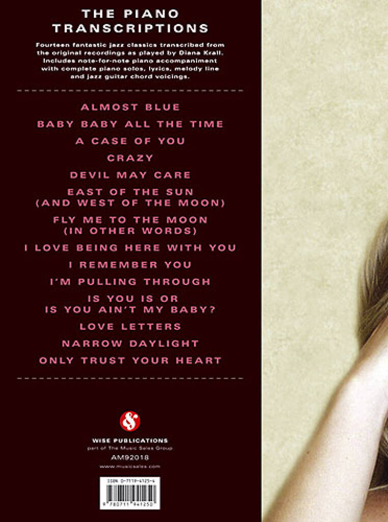Diana Krall Piano Transcriptions PVG