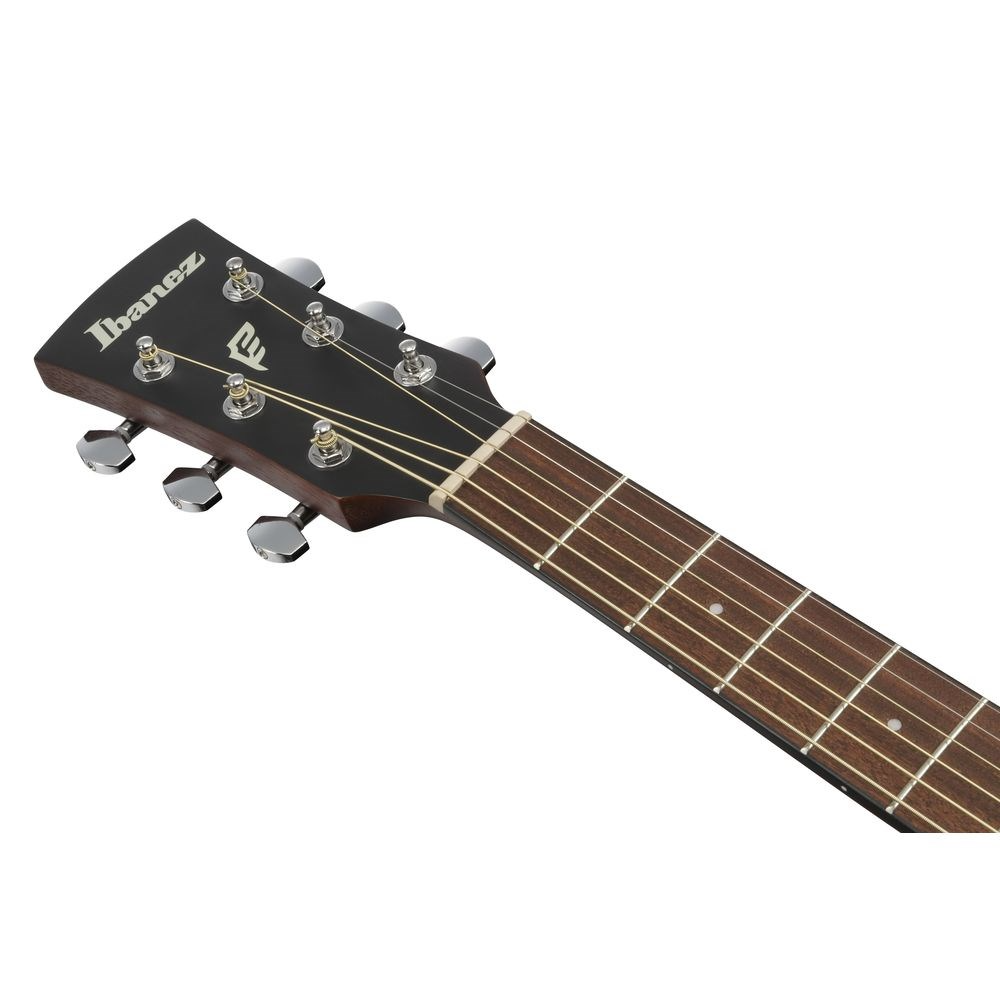 Ibanez PJ50E Open Pore Electric Acoustic Guitar in Vintage Amber Sunburst Top, Open Pore Natural Back and Sides