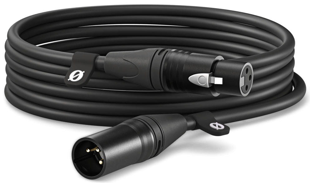RODE XLR3 6m Premium XLR Cable in Black
