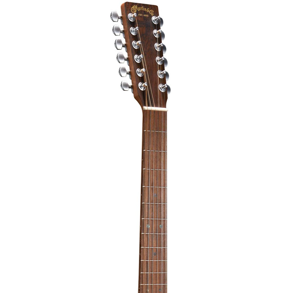 Martin X Series DX2E 12-String Acoustic Electric Guitar in Brazilian Rosewood Finish (Back / Sides)