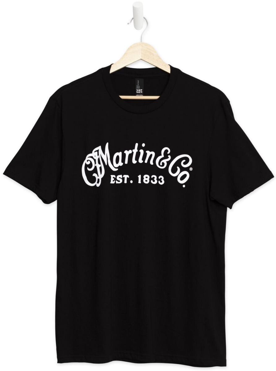 Martin CFM Logo Small Tee in Black