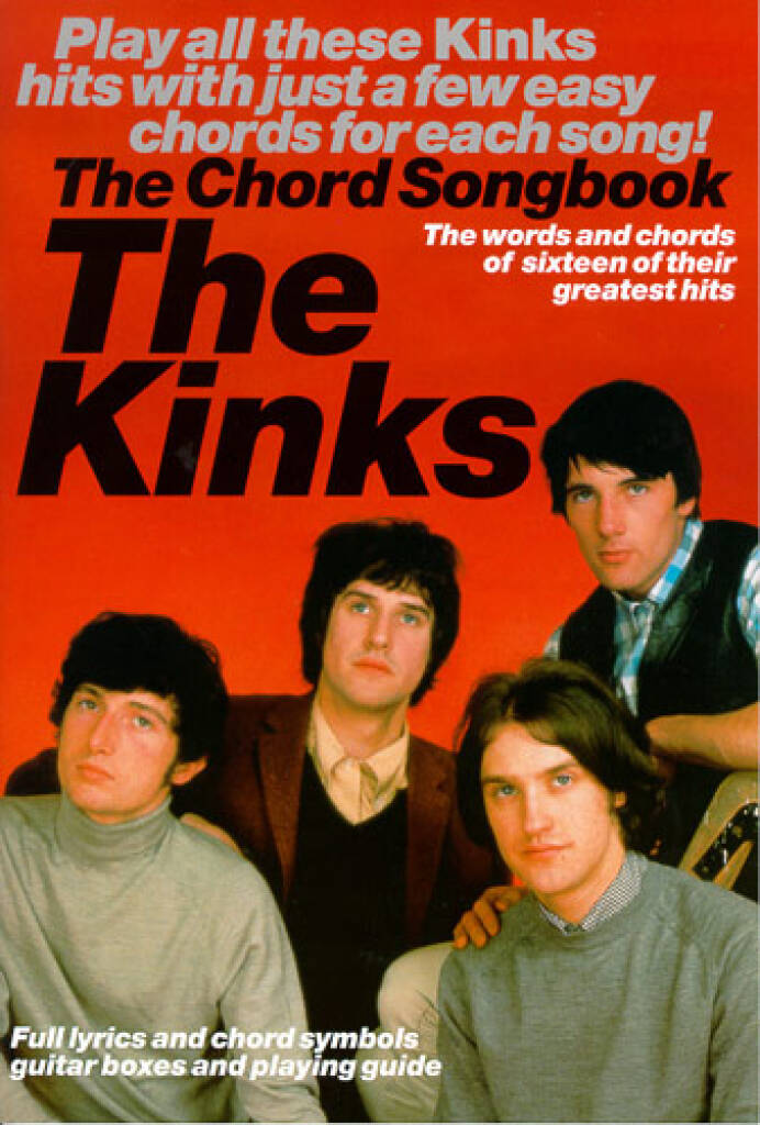 The Kinks The Chord Songbook Lyrics/Chords
